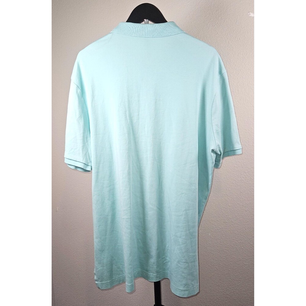 Polo Ralph Lauren Polo Shirt Mens XXL Mint Green Classic Pony Cotton Golf - Picture 5 of 10